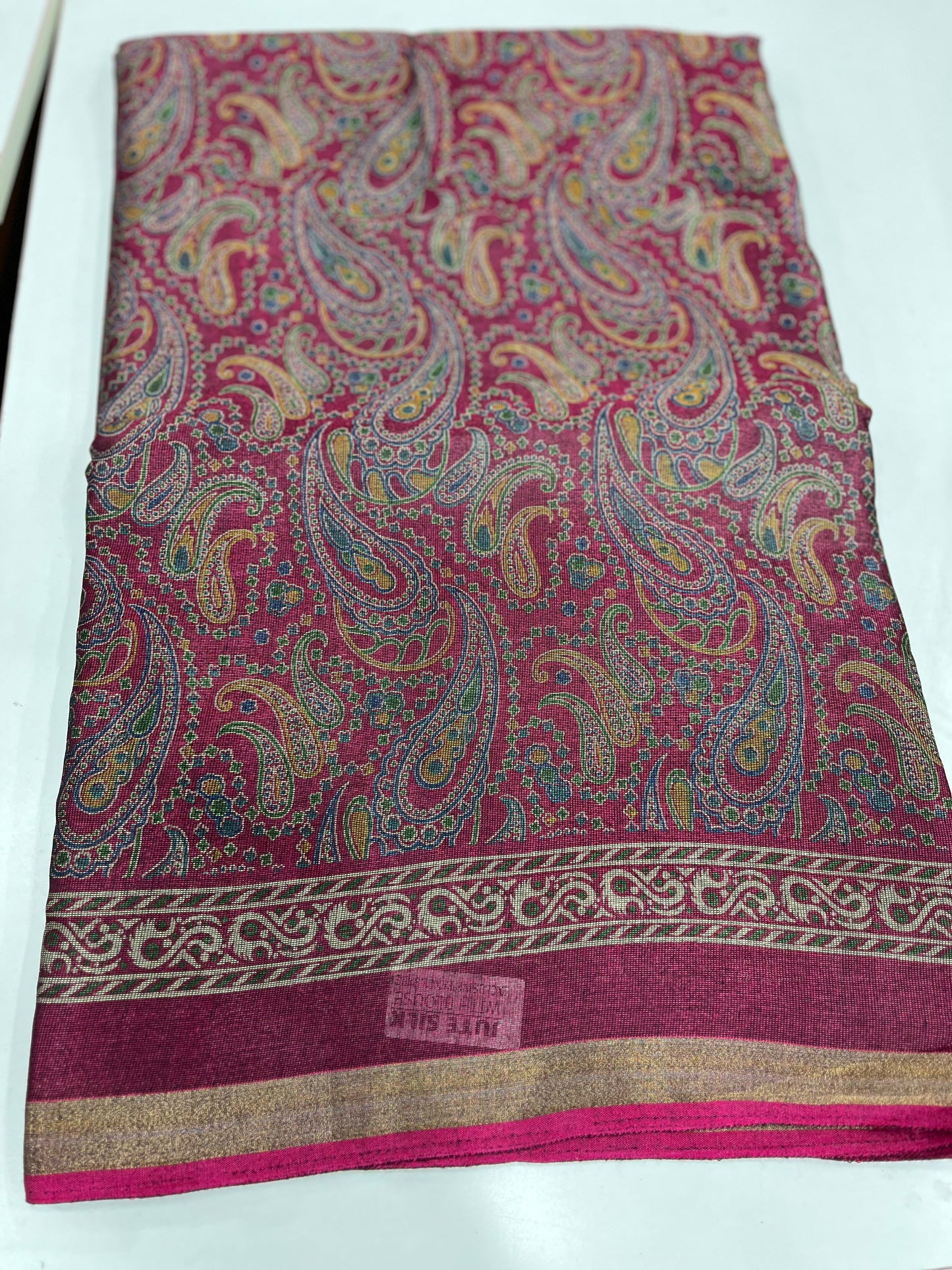 Printed Saree with Blouse ( KUSHI )