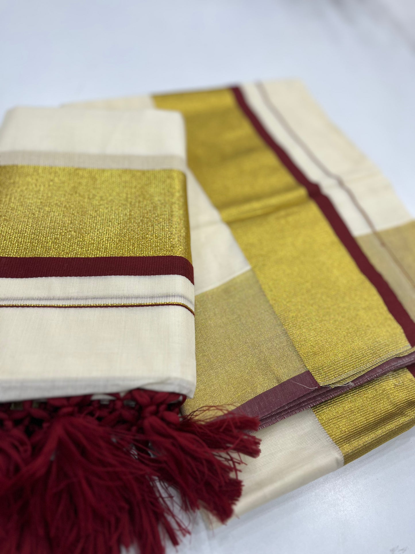 Premium Cotton Setdhothi 2.80 mtr ( ONAM26 )