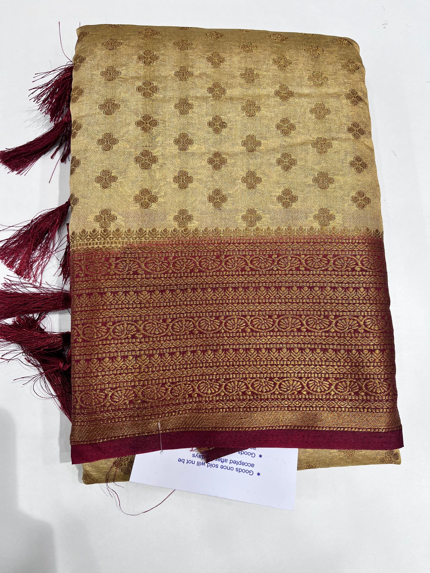 Semi Banarasi silk Saree