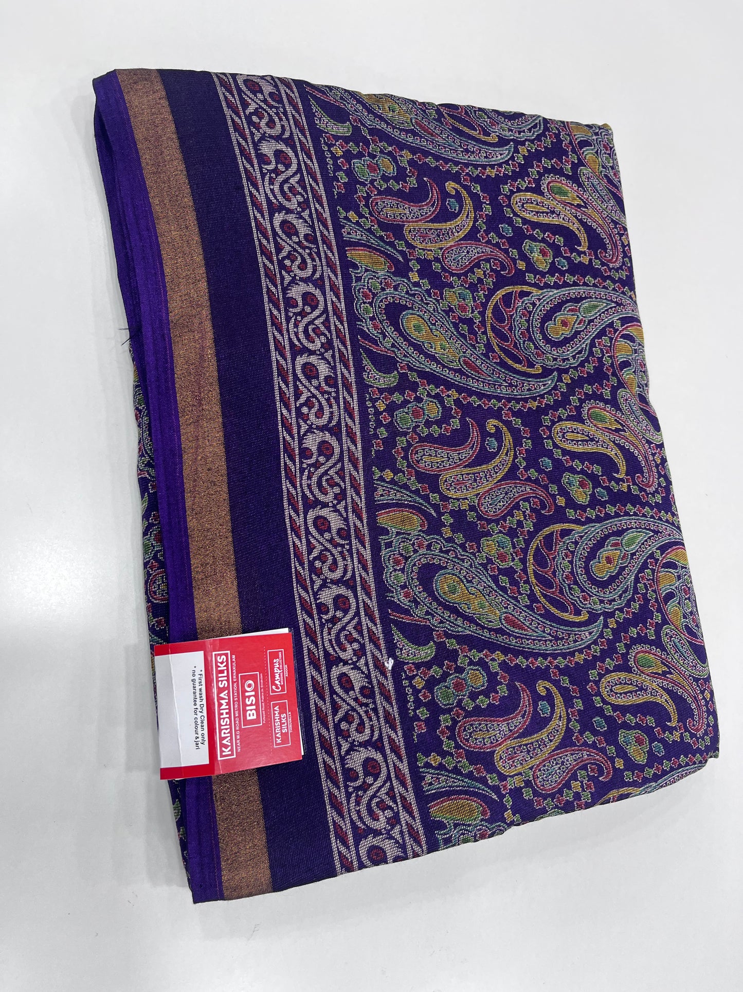 Printed saree with blouse (KUSHI)