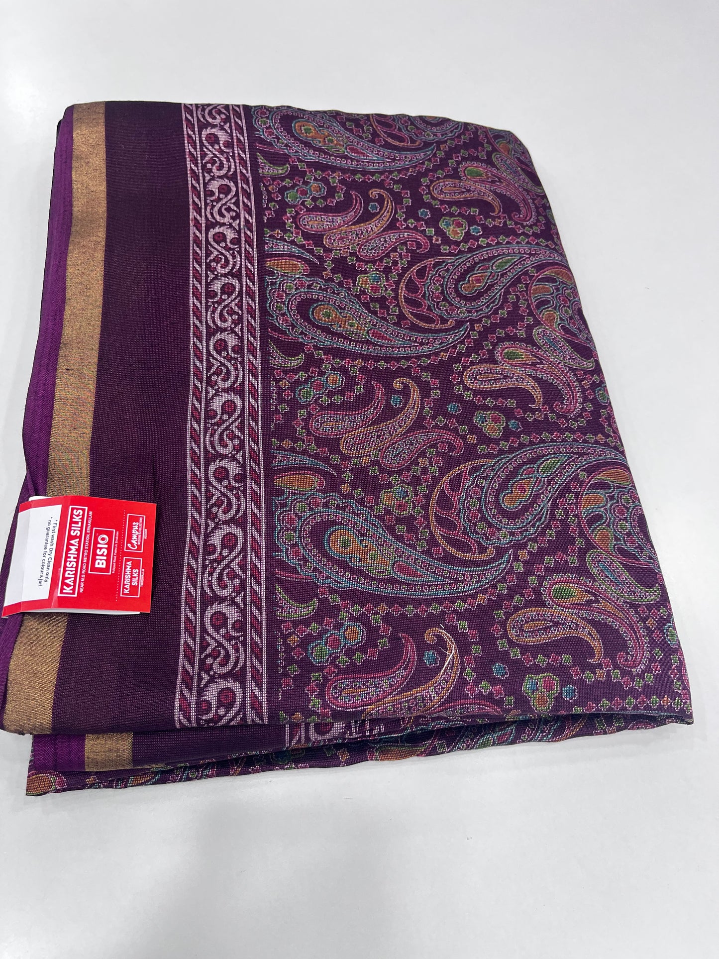 Printed saree with blouse (KUSHI)