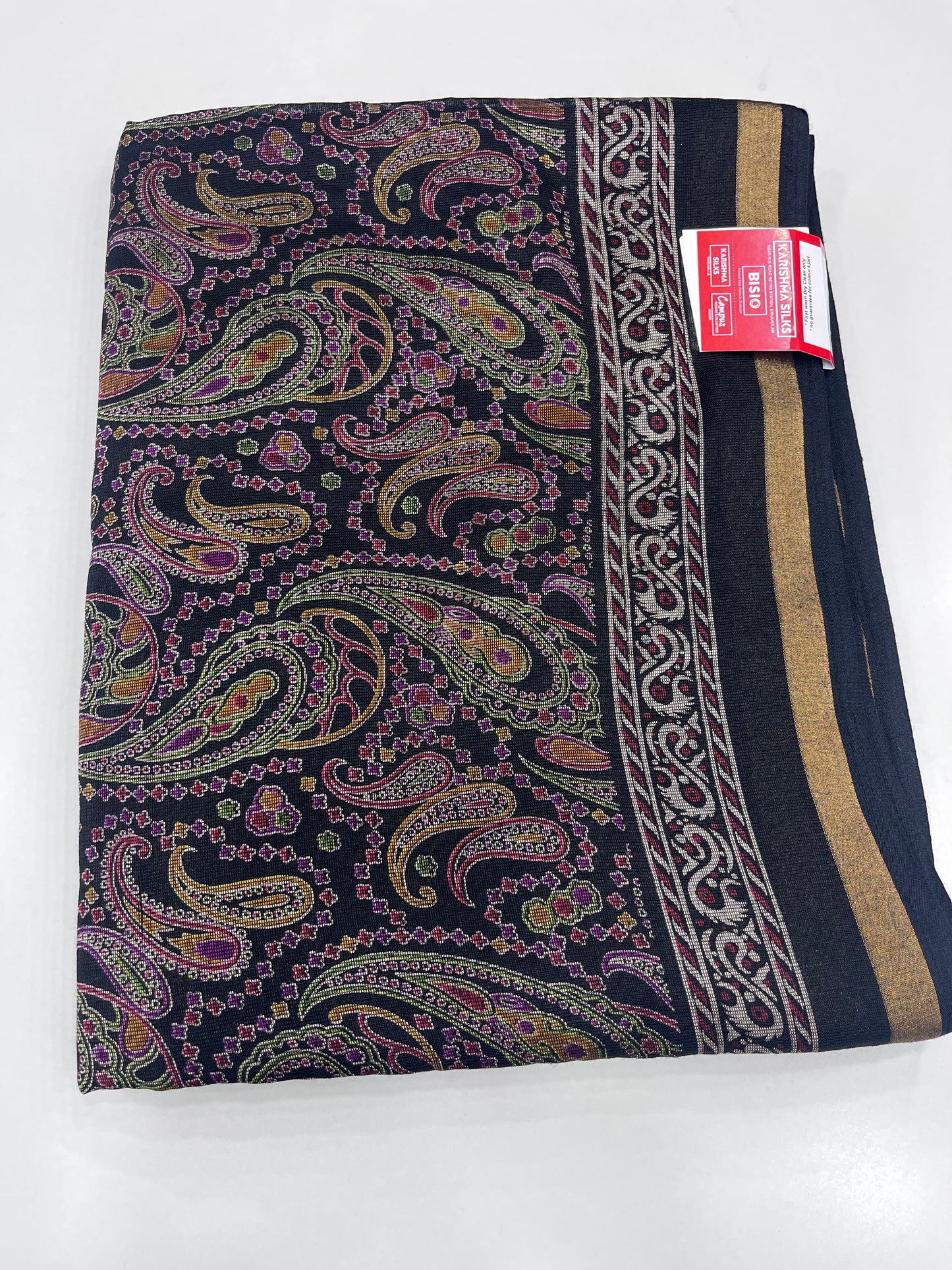 Printed saree with blouse (KUSHI)