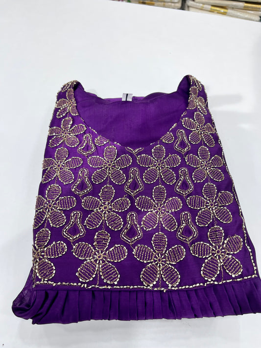 Premium Partywear MulChandheri Set