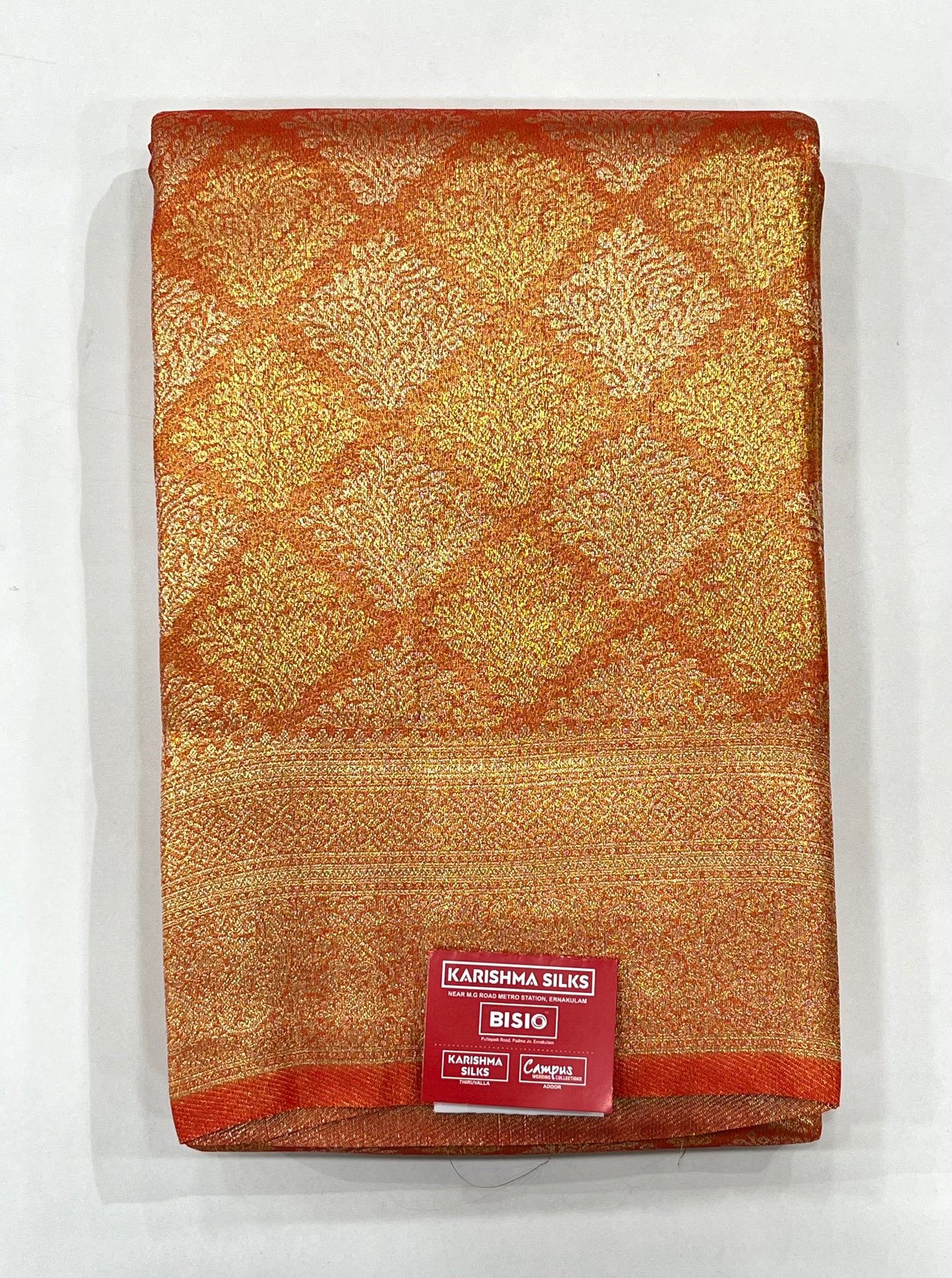Premium semi silk tissue saree
