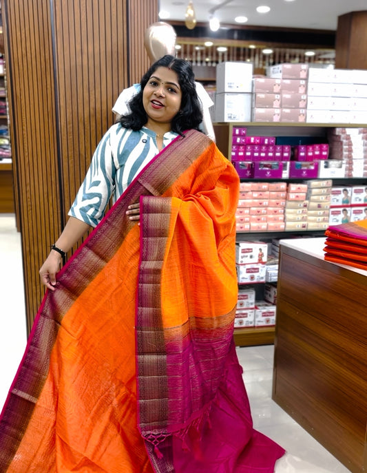 Premium Semi Jute Saree