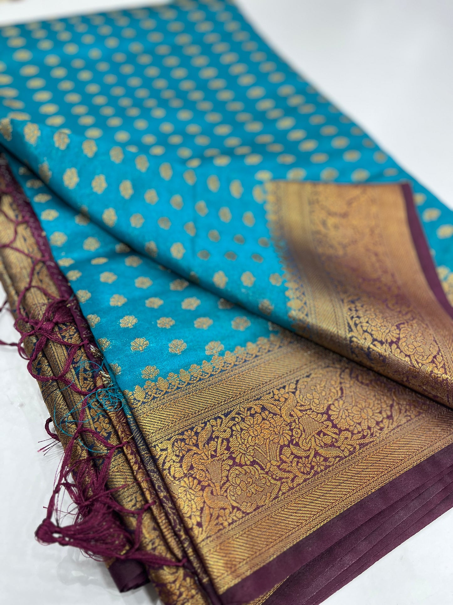 Semi Banarasi Saree
