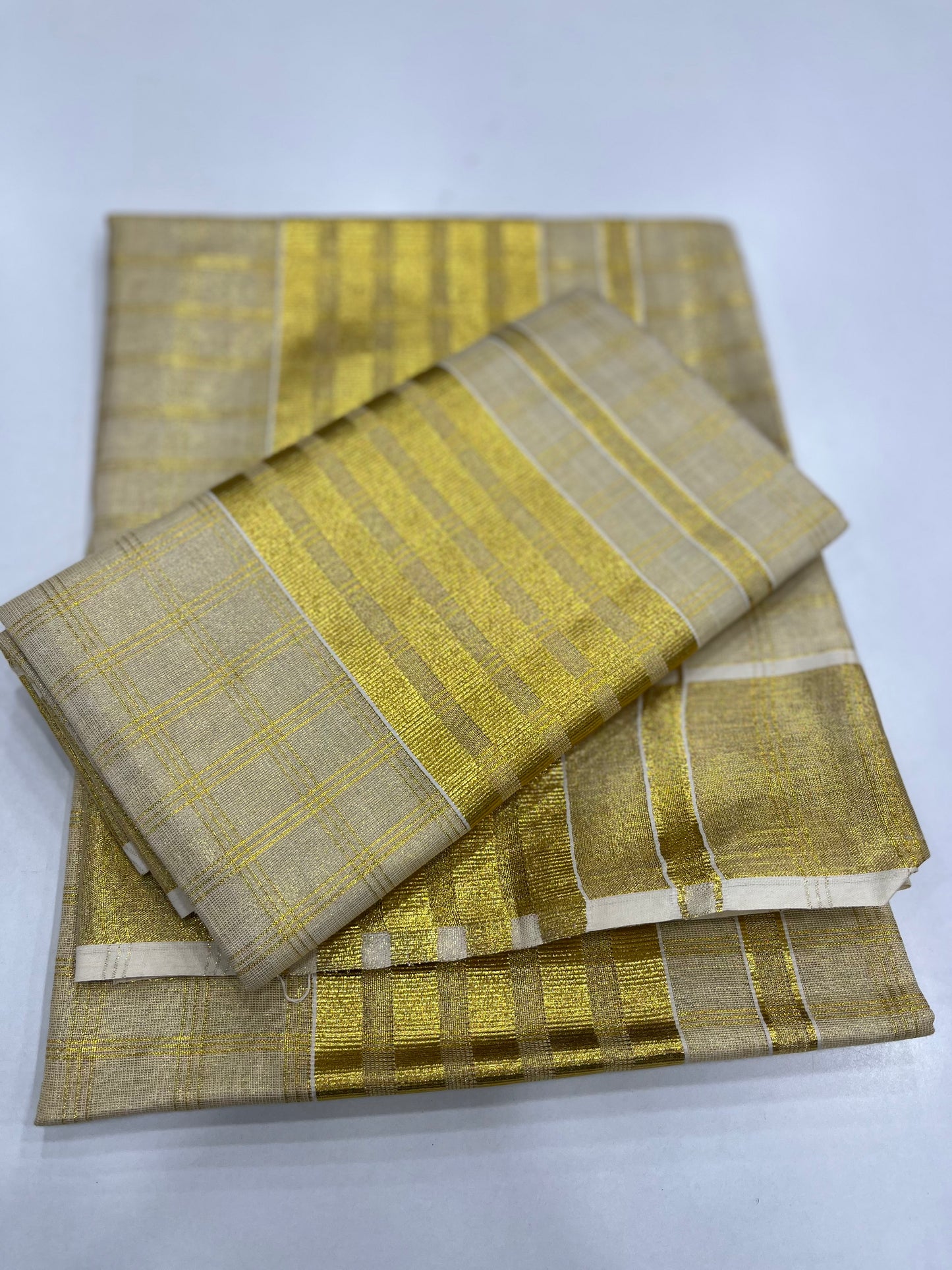 Premium Tissue Check Setdhothi 2.80mtr ( ONAM26 )