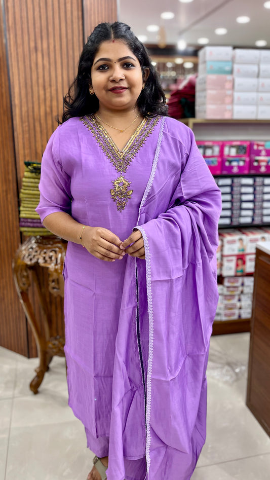 Partywear Mulchandheri 3pc set