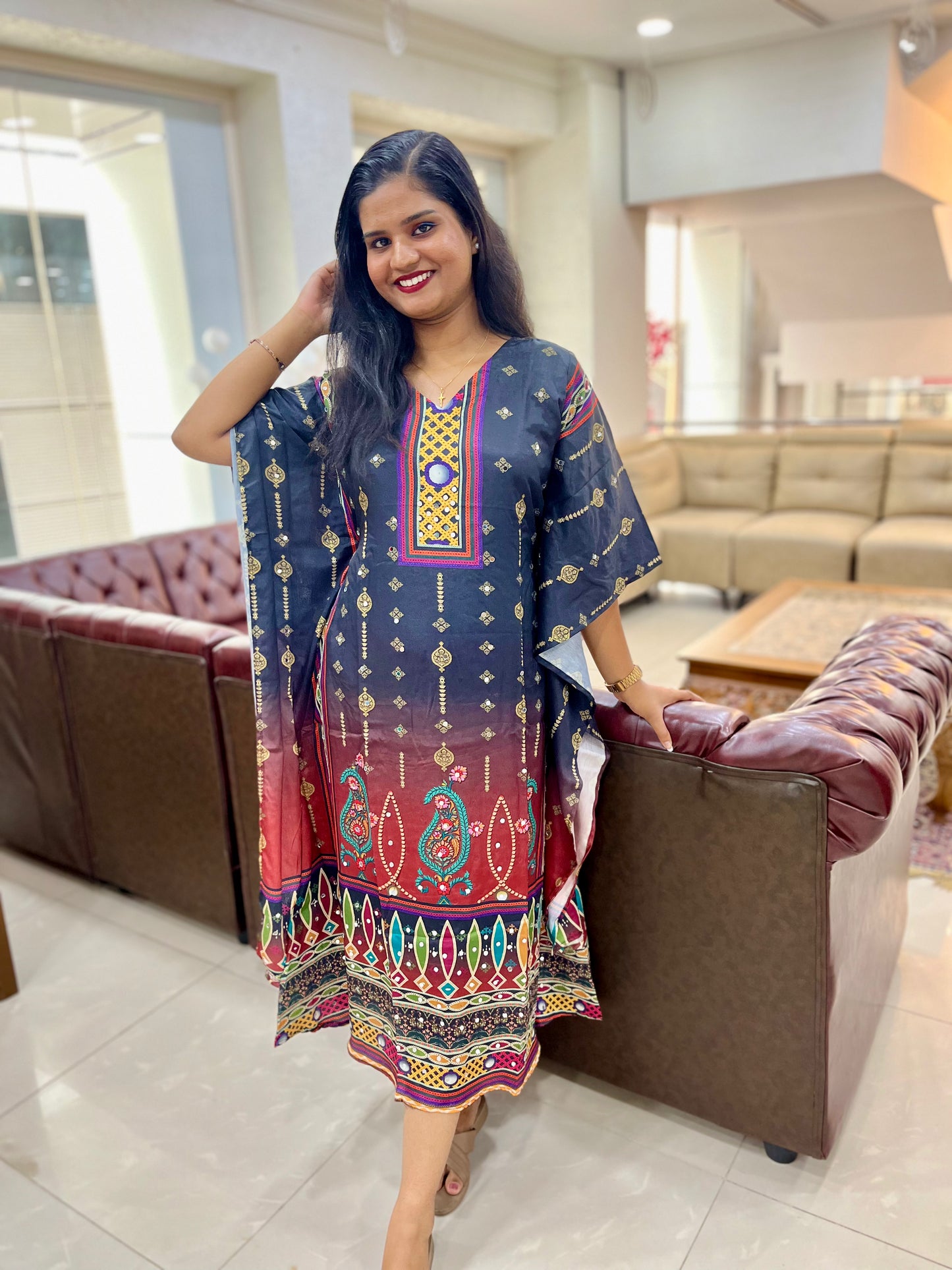 Semi Modal Type Kaftan