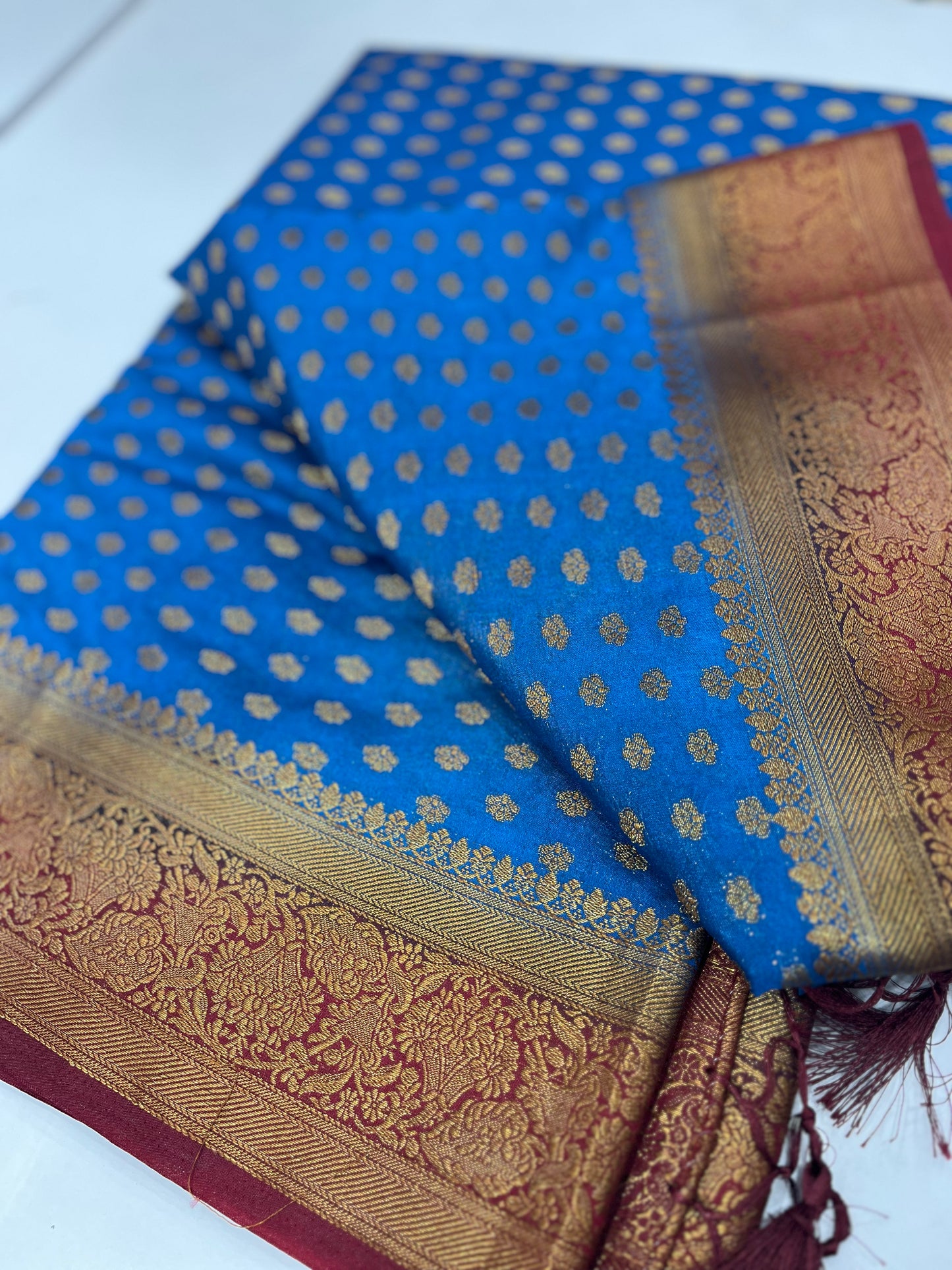 Semi Banarasi Saree