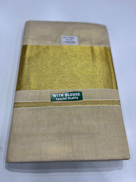 Premium Kasavu Setsaree