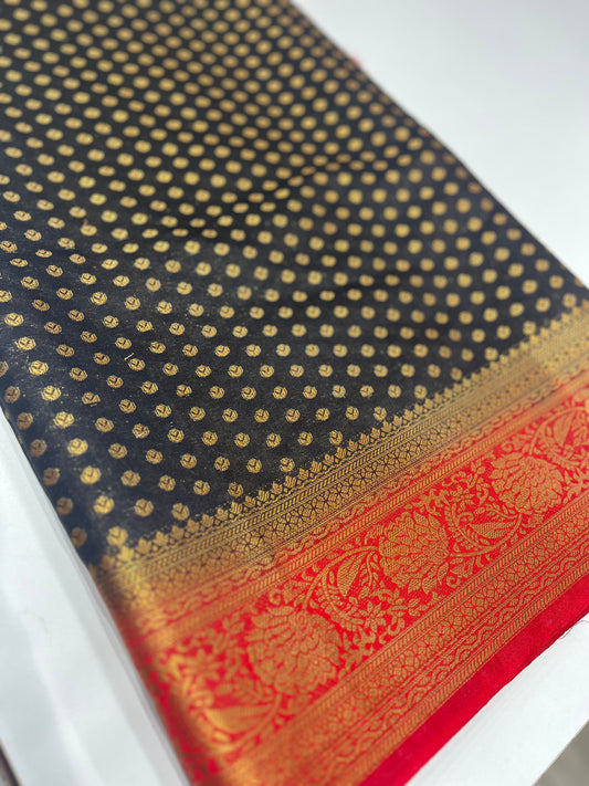 Semi Banarasi Saree