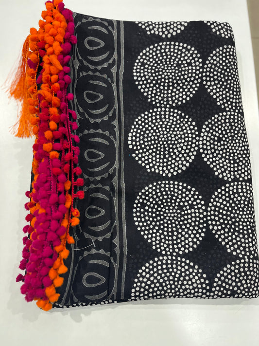 Mulcotton saree