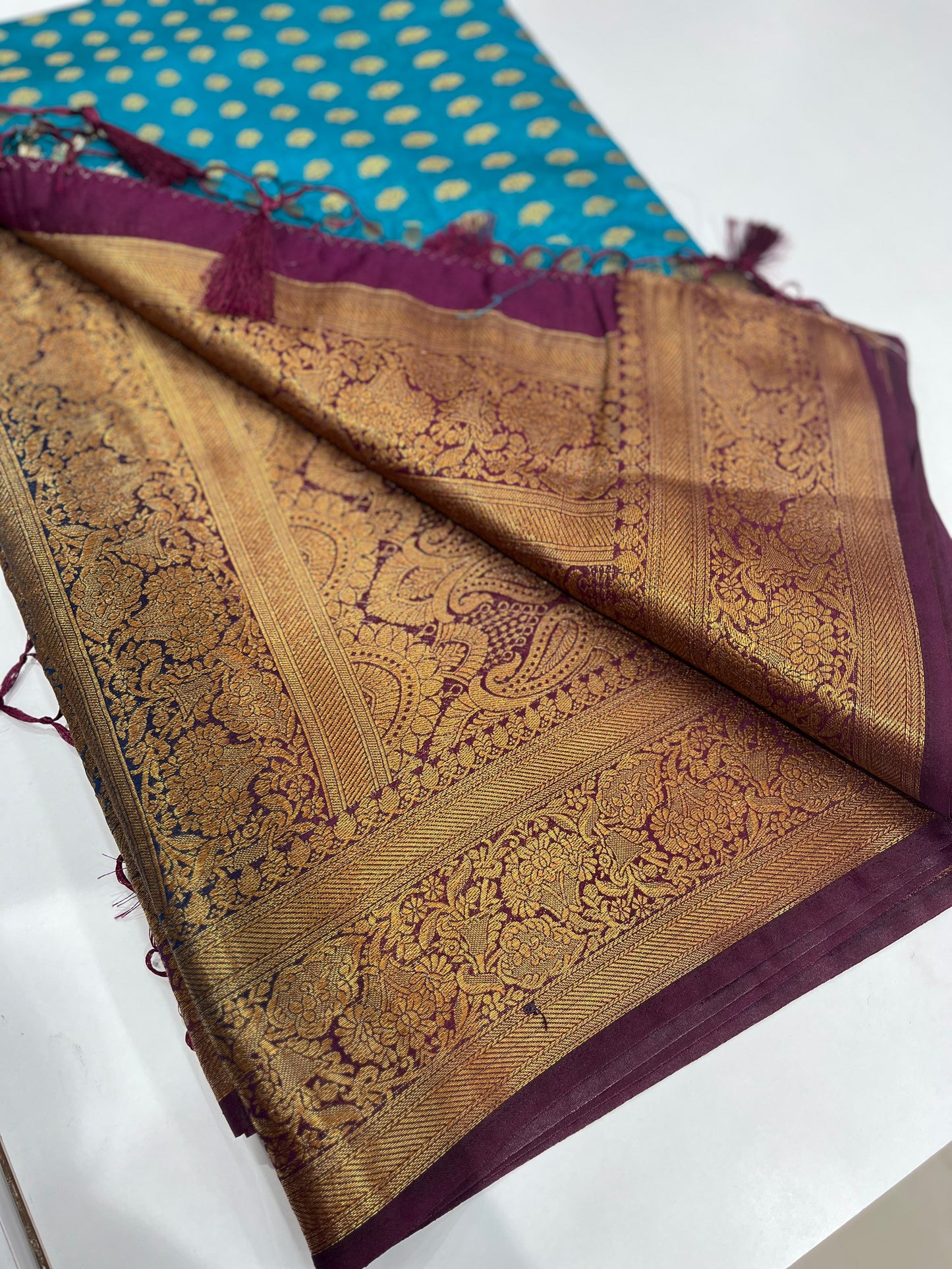 Semi Banarasi Saree