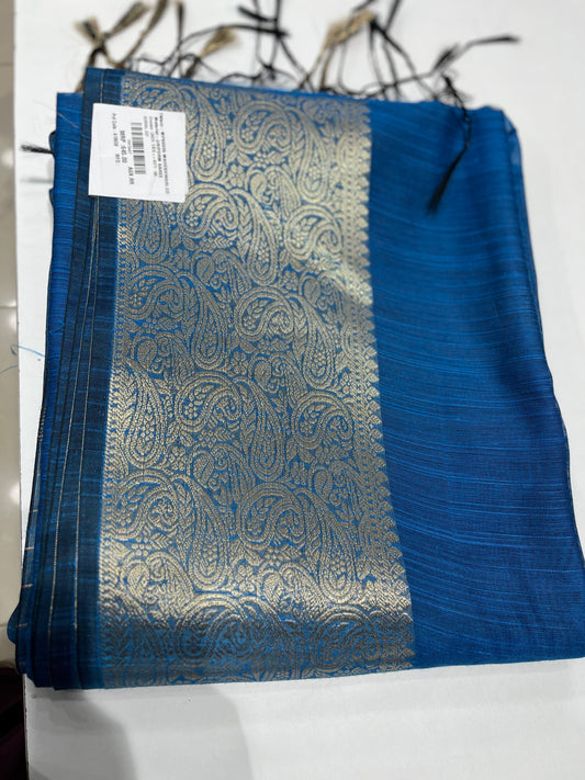 Semi Chandheri Saree ( AV01 )