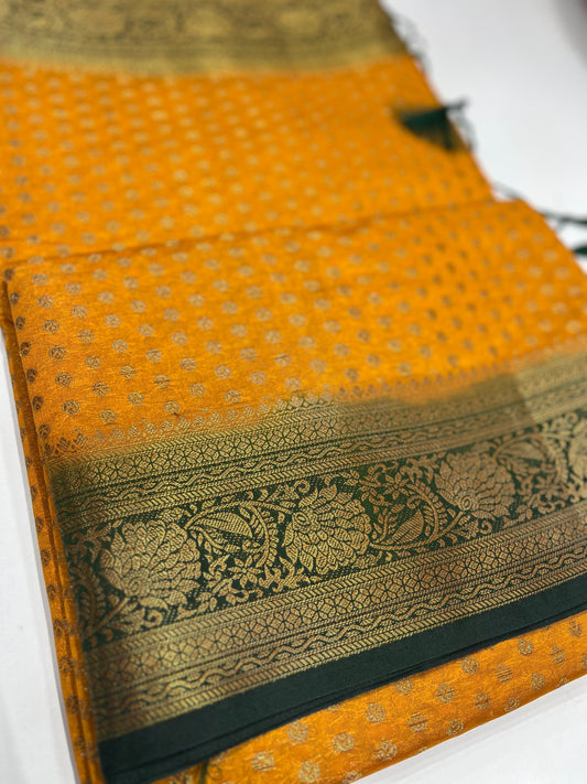 Semi Banarasi Saree
