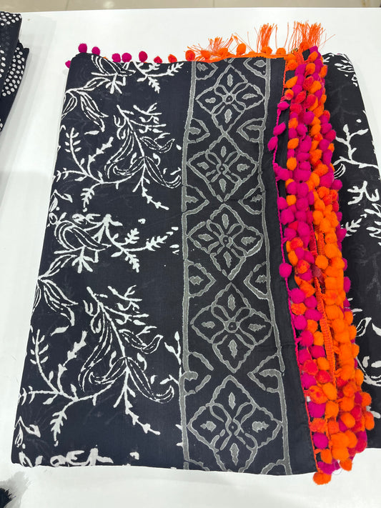 Mulcotton saree