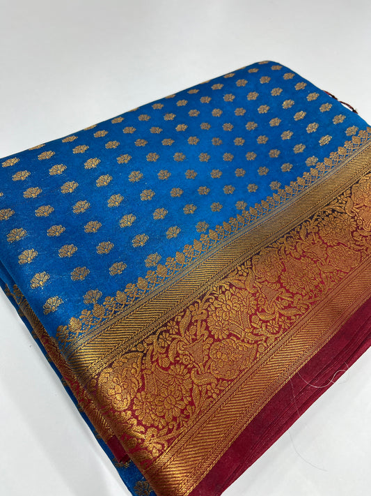 Semi Banarasi Saree