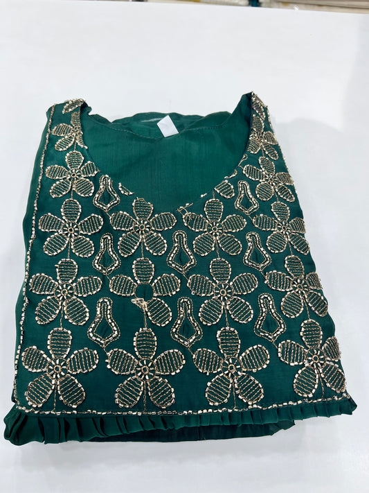 Premium Partywear MulChandheri Set