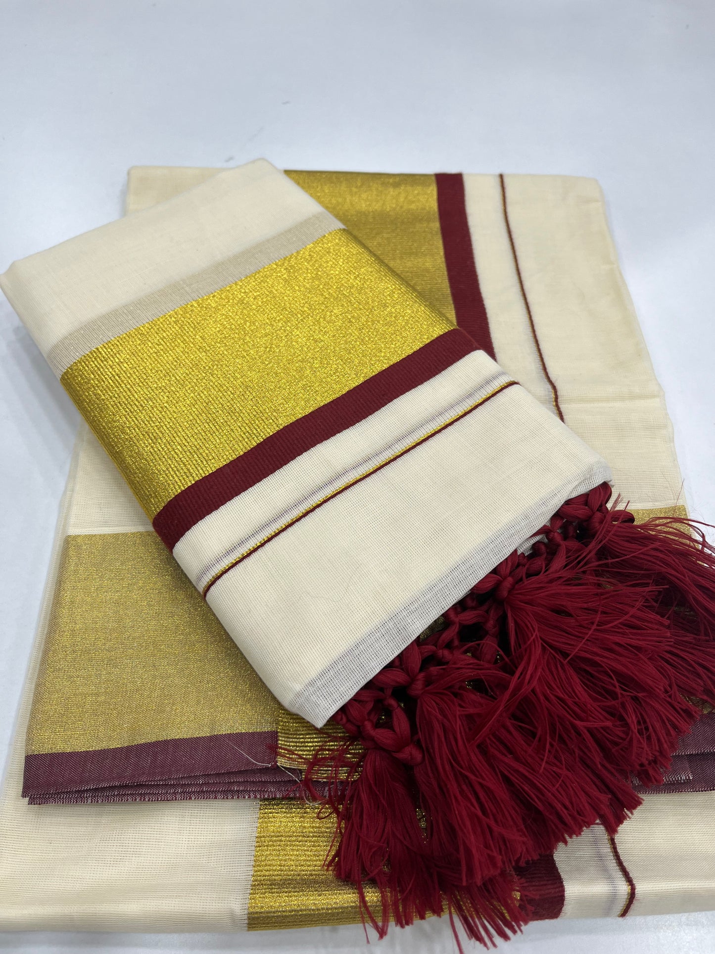 Premium Cotton Setdhothi 2.80 mtr ( ONAM26 )