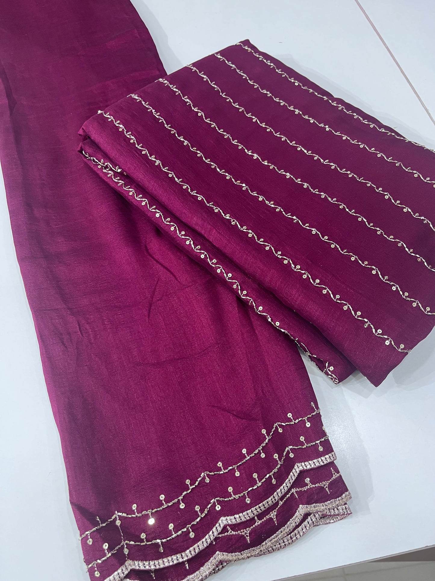 Partywear Churidar Material ( KAJOL )
