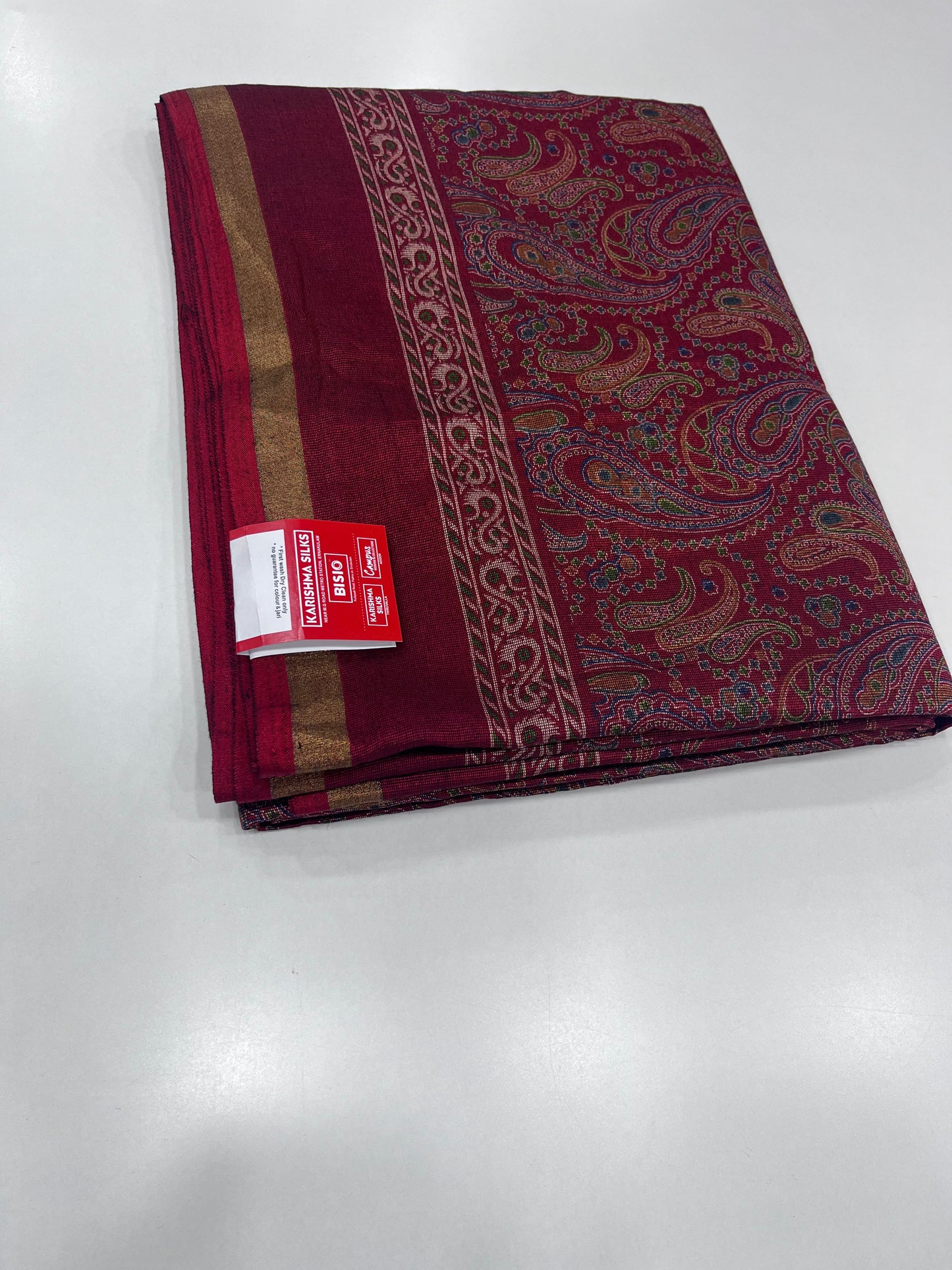 Printed saree with blouse (KUSHI)