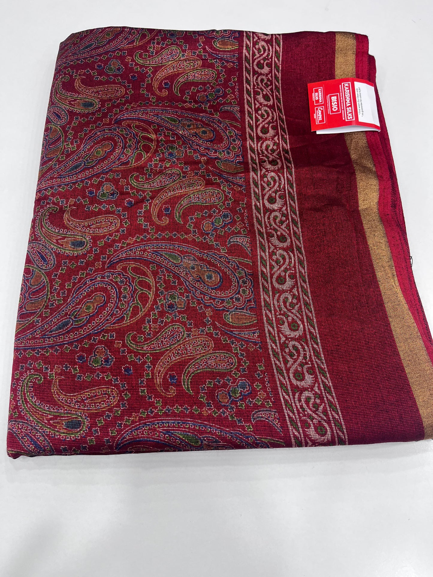 Printed saree with blouse (KUSHI)