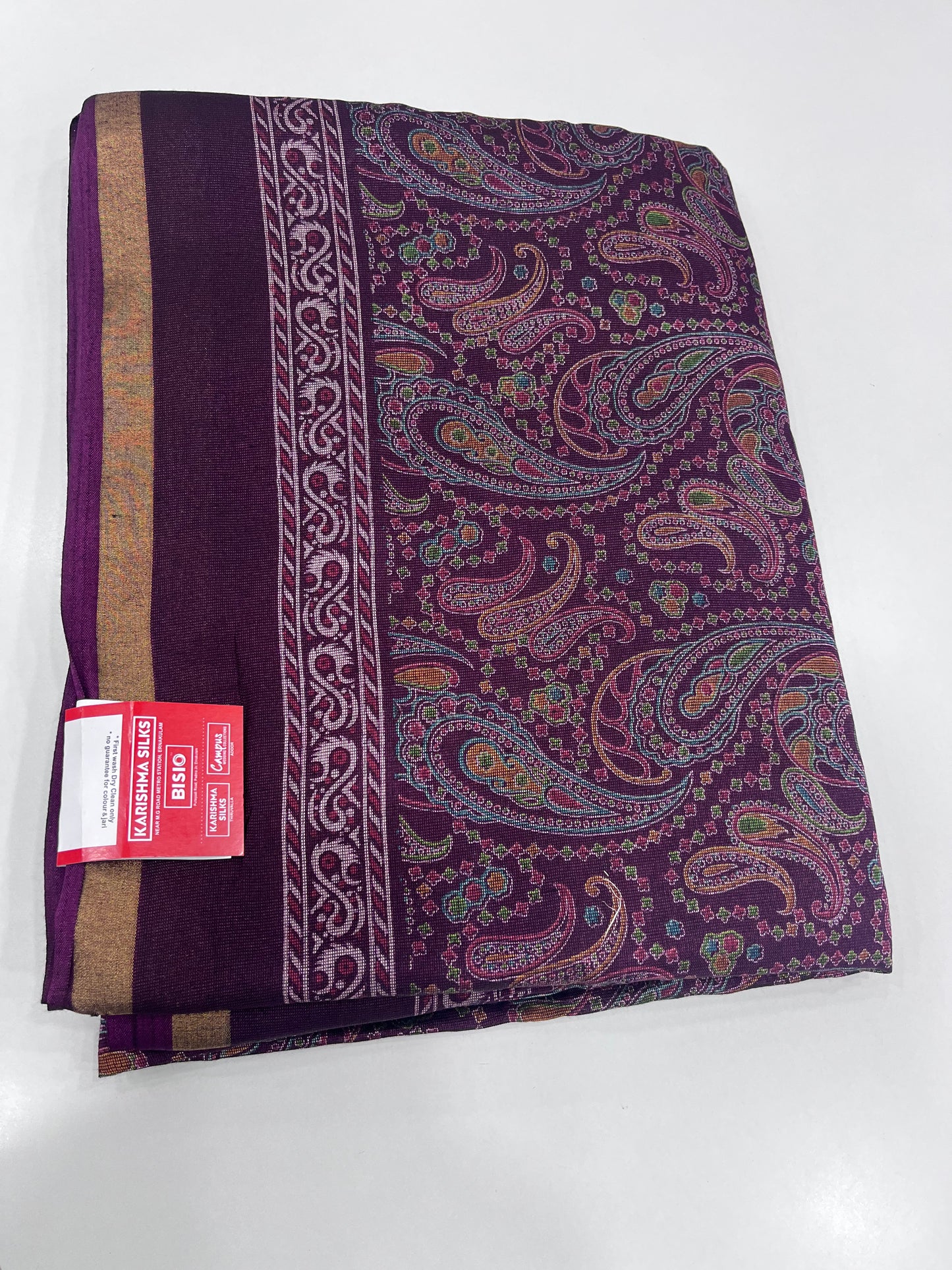 Printed saree with blouse (KUSHI)