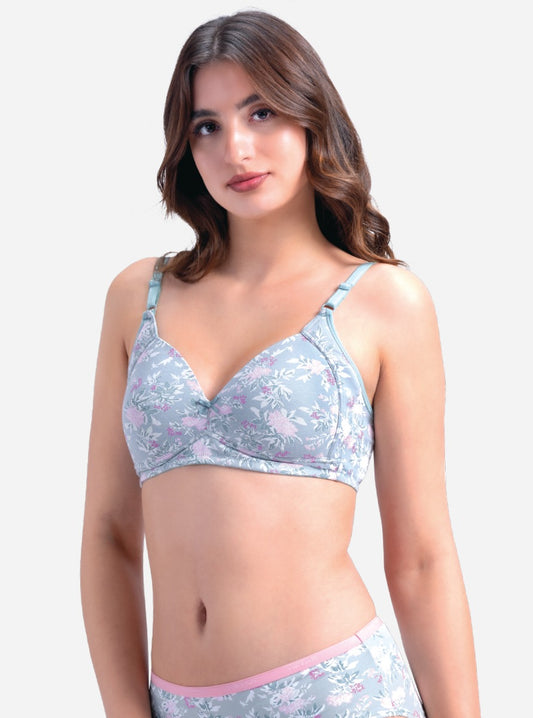 PADDED SIDE SUPPORT BRA